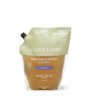 Marius Fabre Flüssigseife Lavendel, 1 Ltr. Nachfüllpack
