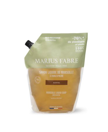 Marius Fabre Flüssigseife Sandelholz, 1 Ltr. Nachfüllpack